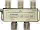 Eurolamp TV F 1/4 Splitter Satellite 147-10122