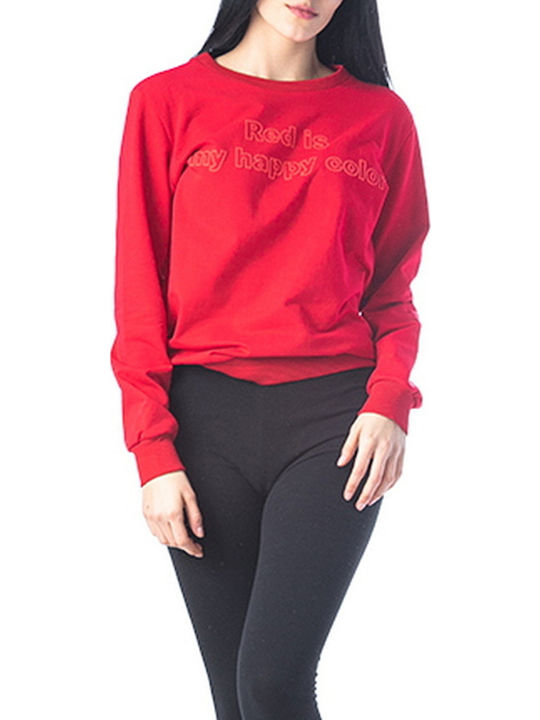 Paco & Co Women's Sweatshirt Red