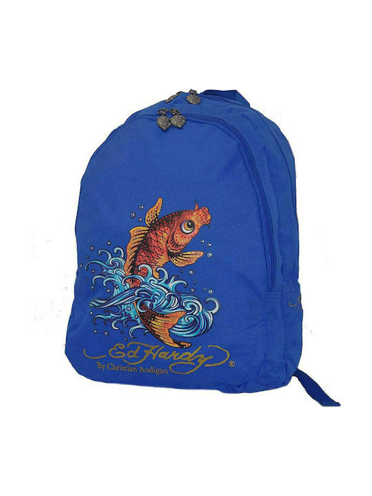 Ed Hardy Backpack Μπλε Ed Hardy Backpack Μπλε
