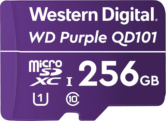 Purple microSDXC 256GB U1 UHS-I