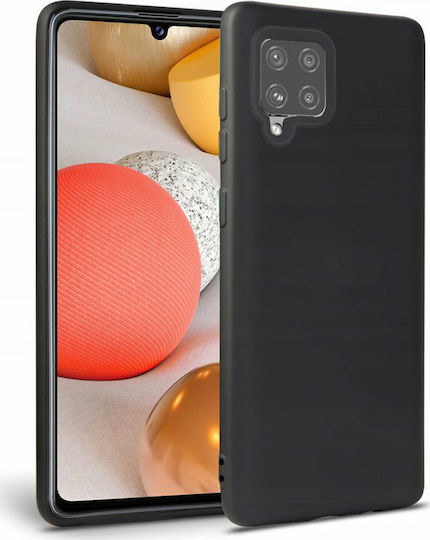 Tech-Protect Icon Back Cover Σιλικόνης Μαύρο (Galaxy A42)
