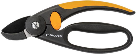 Fiskars P43 Foarfecă De Grădinărit Lungime 18.8cm Cu Diametru Maxim De Tăiere 20mm
