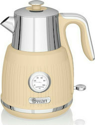 Swan SK31040 1.5L Kettle with Power 3000W Beige