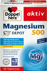 Doppelherz Magnesium 500 2-Phases Depot 30 ταμπλέτες Doppelherz Magnesium 500 2-Phases Depot 30 ταμπλέτες