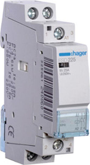 Hager Relee de Fază Putere 25A Bipolar cu Tensiune 24V Releu de fază