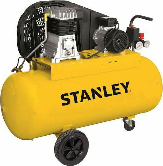 Stanley Μονοφασικό Κομπρεσέρ Αέρος 94dB με Ισχύ 3hp και Αεροφυλάκιο 100lt