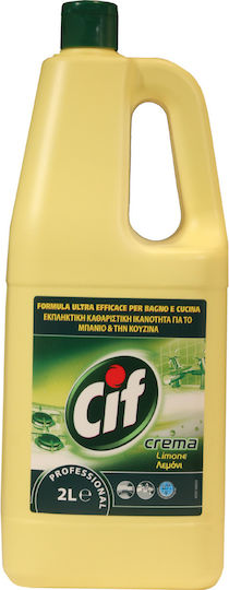 Cif Professional Κρέμα Καθαρισμού Γενικής Χρήσης Λεμόνι 2lt