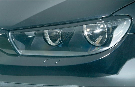 Autostyle Front Headlight Eyebrows for Volkswagen Scirocco Headlight Eyebrows VW Scirocco 2008+