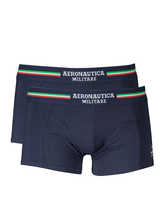 Aeronautica Militare Мъжки боксерки Синьо 2Опак...