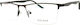 Escape Eyewear Rame Ochelari Metalic Pentru Băr...