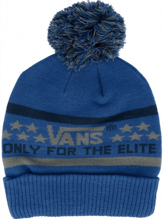 Pom Pom Beanie Ανδρικός Σκούφος Πλεκτός σε Μπεζ χρώμα