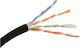 Eurolamp F/FTP Cat.5e Ethernet Network Cable without Terminated Connectors 1m Black