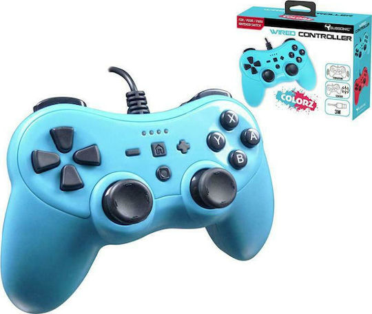 Subsonic Colorz Ενσύρματο Gamepad για Switch Μπλε
