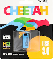 IMRO Cheetah 128GB USB 3.0 Stick Albastru