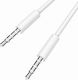 Καλώδιο Ήχου TRRS 3.5mm male - 3.5mm male Λευκό 3m 195929