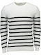 Guess Men's Long Sleeve Sweater Black / White