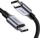 Ugreen Geflochten USB 2.0 Kabel USB-C männlich - USB-C 100W Schwarz 2m (70429)