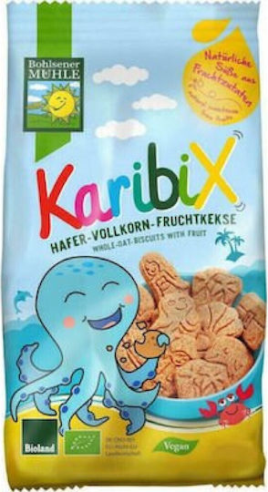 Bohlsener Mühle Biscuits Karibix with Flavor Fruits Sugar Free 125gr