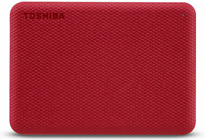 Toshiba Canvio Advance 4TB Κόκκινο (2020)