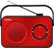 Aiwa R-190RD Portable Radio Electric / Battery Red