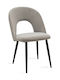 Jonah Dining Room Velvet Chair Grey 55x57x85cm