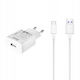 Huawei Φορτιστής με Θύρα USB-A και Καλώδιο USB-C 22.5W SuperCharge Λευκός (HW-100225E00)