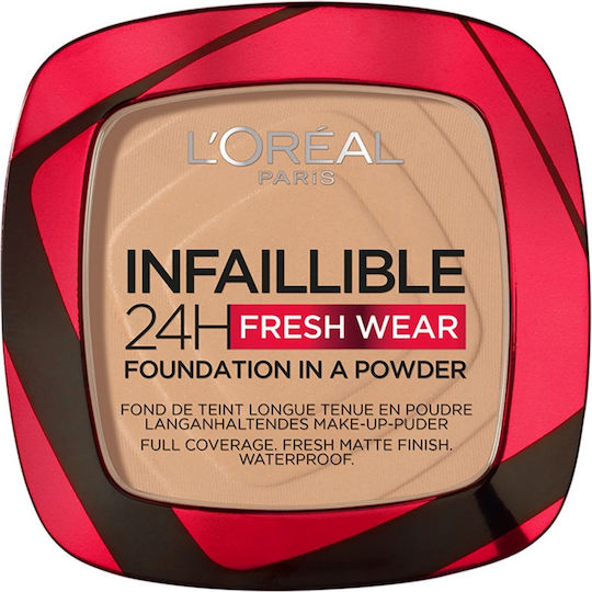 L'Oreal Paris Infaillible 24H Fresh Wear Compact Make Up 140 Golden Beige 9gr