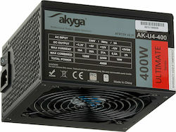 Akyga AK-U4-400 400W Black Computer Power Supply Full Wired 80 Plus Bronze