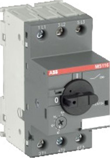 Abb Термомагнитни Индустриален превключвател Термомагнитен ключ 6.30-10.0A MS116-10 17936