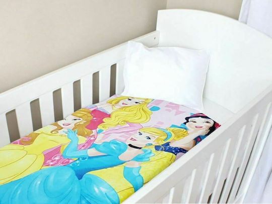 Blanket Cot Princesses Fleece Multicolour 110x140cm