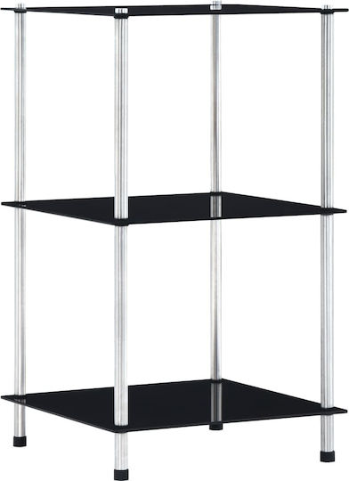 Bibliothek Schwarz 40x40x67cm