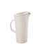 Guzzini Tierra Κανάτα Σερβιρίσματος Πλαστική Λευκή 1800ml