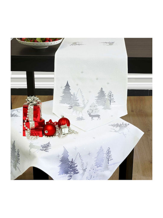 Iliadis Christmas Fabric Tablecloth Ornament L120xW120cm