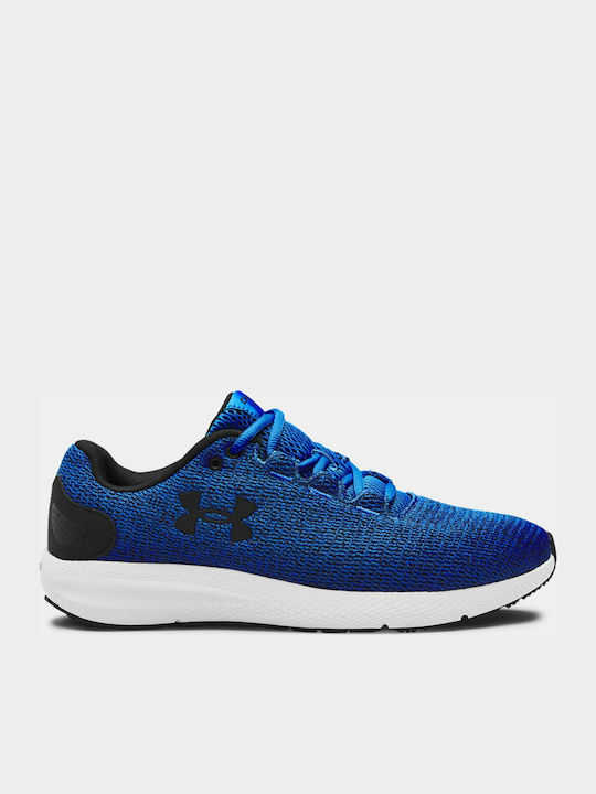 Under Armour Charged Pursuit 2 Twist Ανδρικά Αθλητικά Παπούτσια Running Μπλε