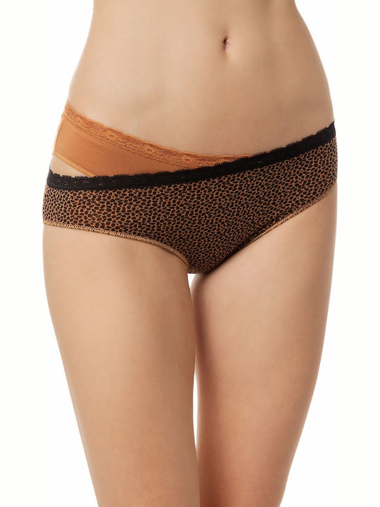 Minerva Fimelle Femei Slip 2Pack cu Dantelă Car...