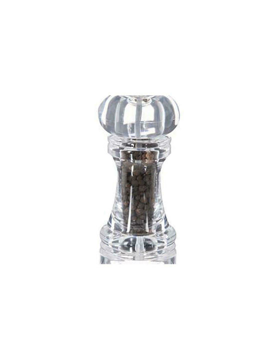 Atmosphera Manual Plastic Pepper Mill 15cm Transparent