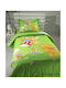 Sunshine Sheet Set Semi-double Cotton Satin 10 Green 180x260cm 2pcs