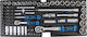 BGS Technic Ratschen- & Steckschlüssel-Sets 1\2" & 1\4" 77Stück