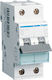 Hager Automatic Circuit Breaker 25A Double-pole AC MCN525
