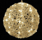 Lianos Illuminated Christmas Plastic Figure Bal...