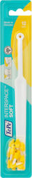 TePe Interspace Zahnbürste Weich White/Yellow 1...