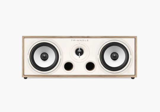 Triangle Borea BRC1 Hi-Fi Lautsprecher Zentrale 100W 2 Anzahl von Fahrern B48.5xT27.4xH17.6cm. Eichenbaum
