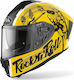 Airoh Spark Full Face Helmet with Pinlock and Sun Visor ECE 22.05 1520gr Rock 'N" Roll Gloss AIR000KRA40