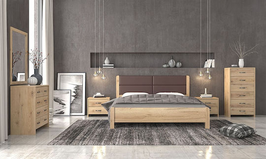 Σετ Комплект Спалня Ν45Δ Мастило 150x200бр 5бр