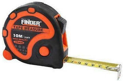 Finder Tape Measure with Auto-Rewind 25mm x 10m