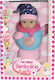 Just Toys Baby Doll Bambolina Φωτεινή Αγκαλίτσα for 2+ Years Old 30 cm.