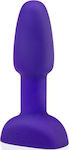 b-Vibe Rimming Plug Petite Anal Plug Purple 12.5cm