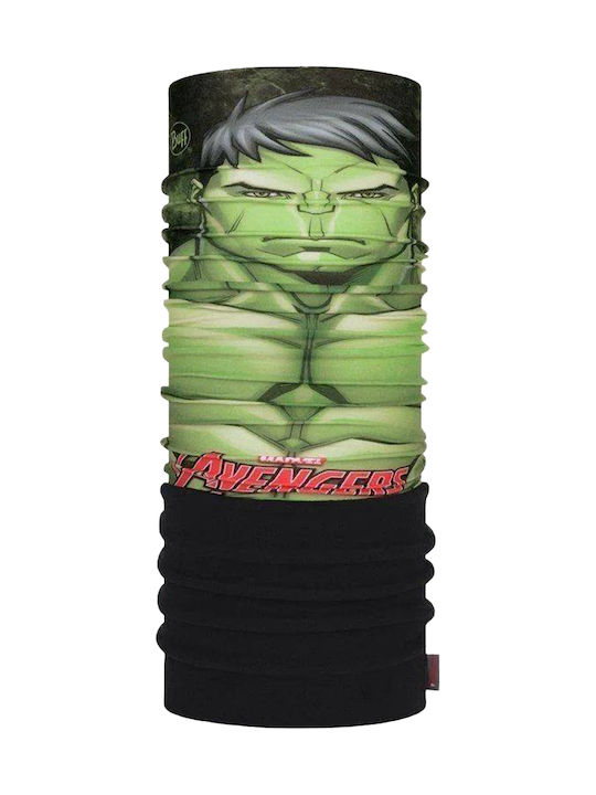 Buff Kids Fabric Neck Gaiter Hulk Multicolour