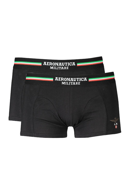 Aeronautica Militare Мъжки боксерки Черни 2Опак...
