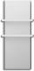 Radialight Icon 2B Електрическа Кърпа За Закачане с Стъклен Преден Панел 750W 95x45см Бяла